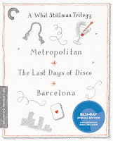 A Whit Stillman Trilogy: Metropolitan, The Last Days of Disco, Barcelona Blu-ray Cover