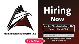 Arabian Cladding industry Latest Job Openings Hiring Staff Now- Free Recruitment-2023