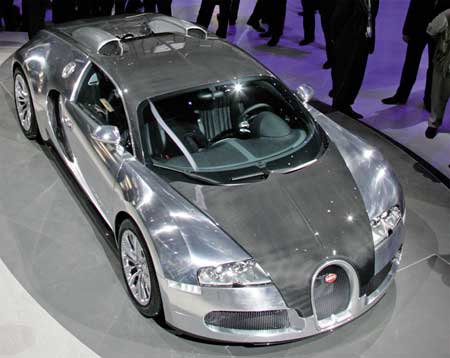 bugatti silver