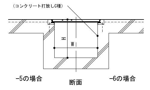 1-21-5～8　共通断面図1