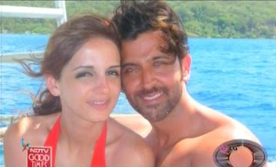Hrithik Roshan Wife Suzanne Pics Holidays Pictures