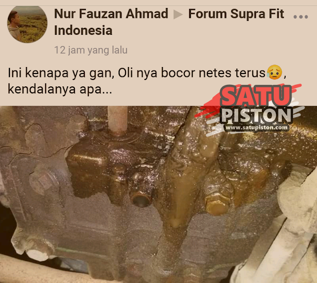 Biaya Perbaikan Oli Mesin Motor Rembes, Bervariatif Tergantung Kerusakan !!!