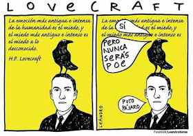 Meme de humor sobre Lovecraft