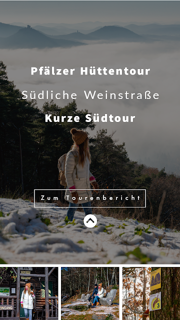 Pfälzer Hüttentour - Kurze Südtour mit 3 Hütten | Wandern Südliche Weinstraße 21