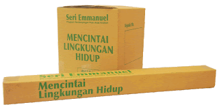 Kemasan produk Seri Emmanuel Mencintai Lingkungan Hidup