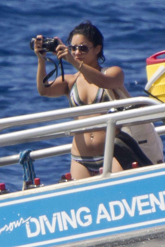 Vanessa Hudgens – Bikini Candids in Hawaii