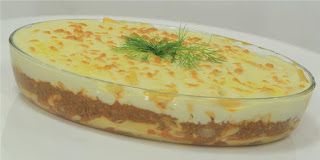Macaroni with Bechamel and Minced Meat
