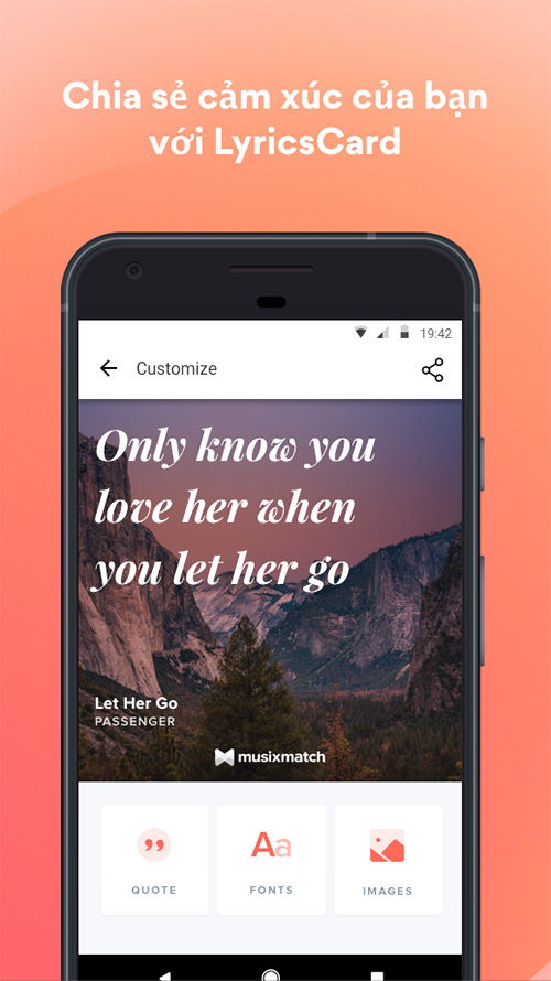 Musixmatch cho Android, PC - Download apk mới nhất a1