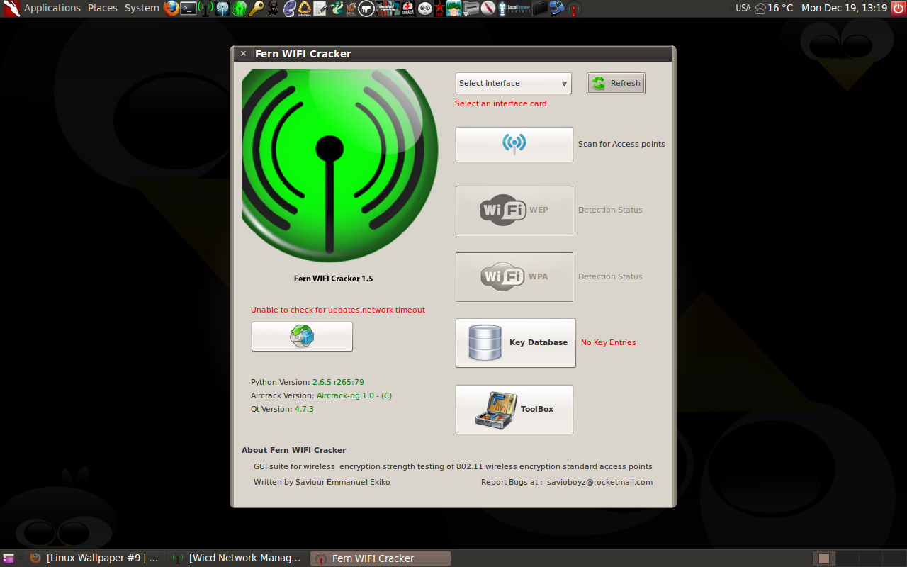 Install fern wifi cracker ubuntu 14 04