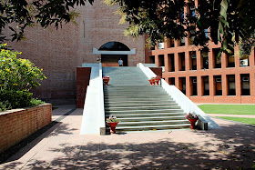 main entrance of IIMA