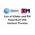 List of Globe and TM SuperSurf Unli Internet Promos 2018