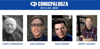 Comicpalooza 2019 Brings Legendary Comic Book Creators to Texas this Weekend!