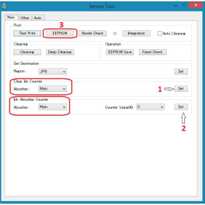 Resetter Canon Service Tool v3400