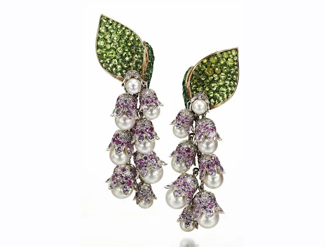 Suzanne Syz lily of the valley earrings