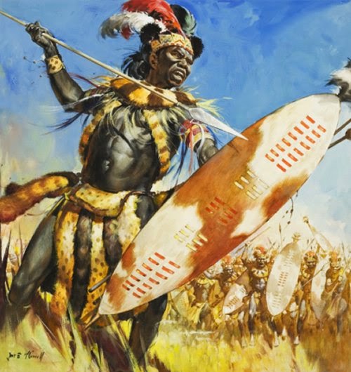 Painting Zulus Picture 8