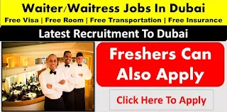 Urgently Required for Asian Waiters/ Waitresses Work in Restaurants Deira, Dubai Location