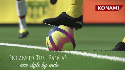 PES 2019 Enhanced Turf Pack v5 by Endo