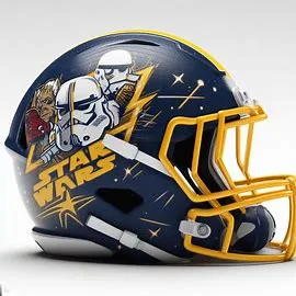 Kent State Golden Flashes Star Wars Concept Helmet