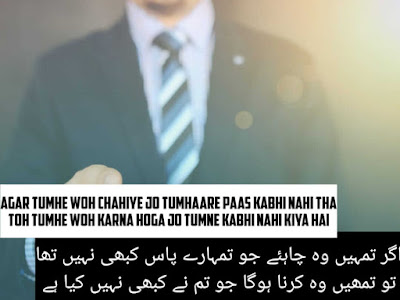 Motivational and Inspirational Quotes In Urdu
