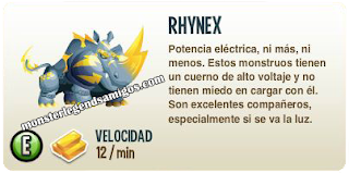 imagen de la descripcion del monstruo rhynex