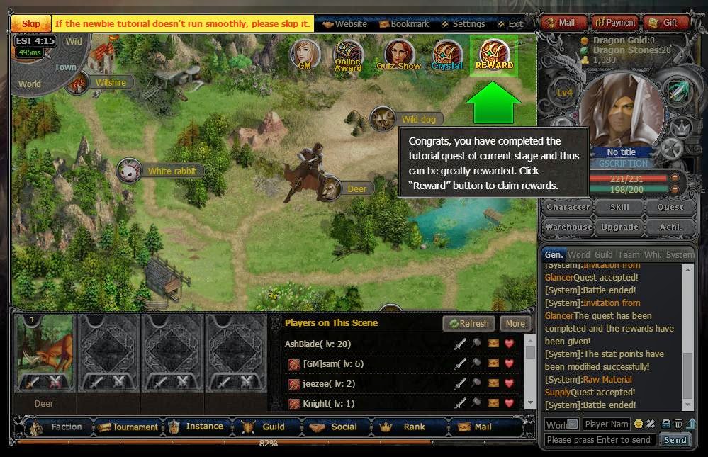 Online Browser Game Reviews: Dragon's Call - Online ...