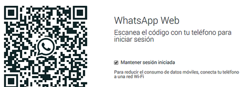 Whatsapp web escaner de codigo