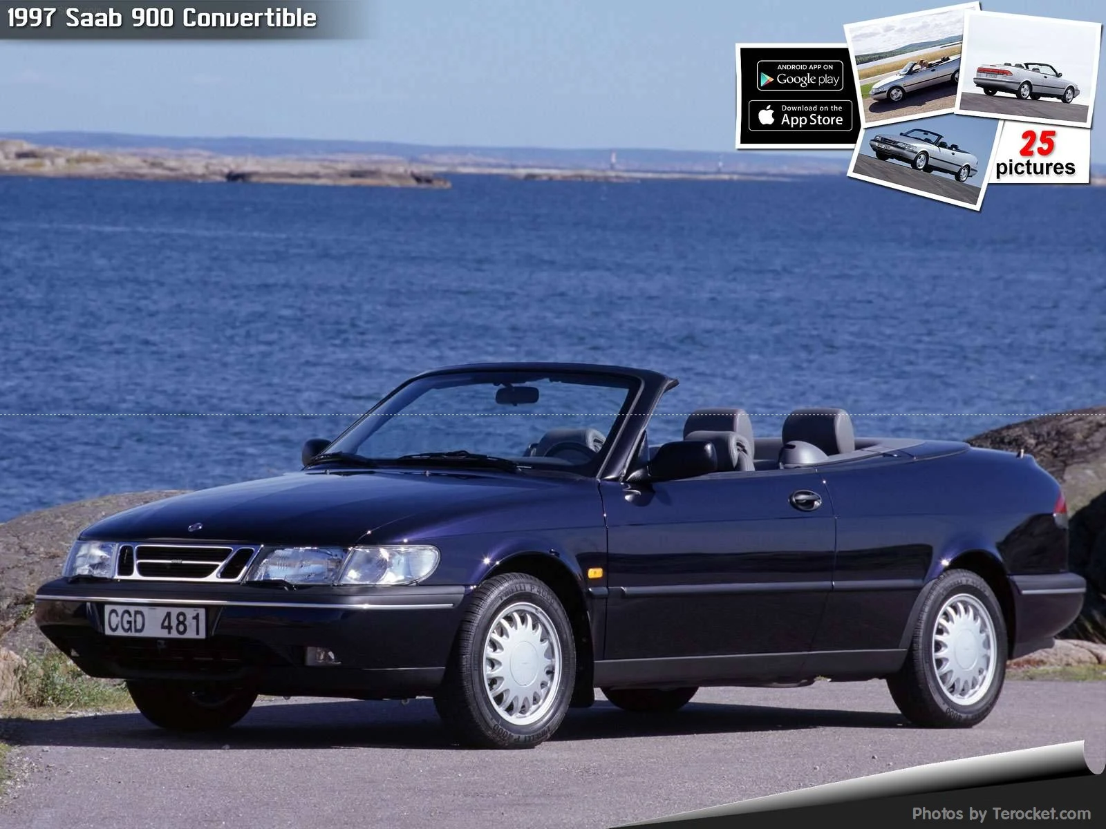 Hình ảnh xe ô tô Saab 900 Convertible 1997 & nội ngoại thất