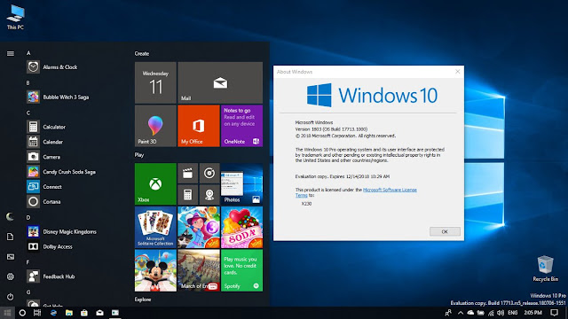 Download Windows 10 Build 17713