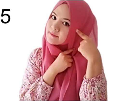Cara Pakai Selendang Gaya Ringkas dan Cantik 