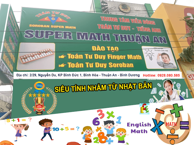 Toán Tư Duy Super Math Thuận An