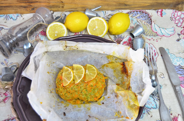 merluza con brócoli y zanahorias en papillote, merluza en papillote, merluza en papillote al horno, merluza en papillote con verduras, merluza recetas, recetas de merluza, recetas de verduras, las delicias de mayte, 