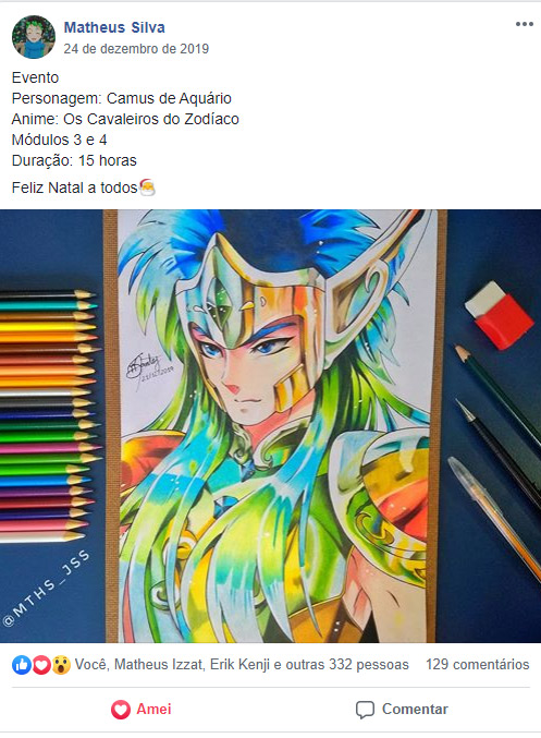 Quer aprender a desenhar em casa? O Método Fan Art 3.0 é para você