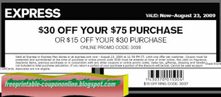 Free Printable Express Coupons