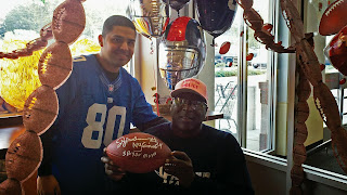 Ottis Anderson Autograph Signing Stop & Shop in Emerson, NJ