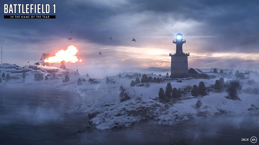 battlefield 1 in the name of the tsar volga river