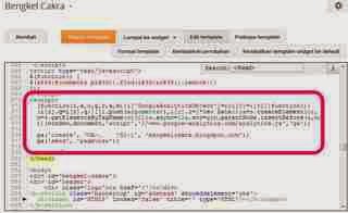 Cara Memasang Kode Google Analytics di Blog 