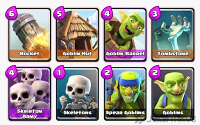 Kumpulan Battle Deck Clash Royale Arena 3 Terbaik (Winning Strategy) Offensive