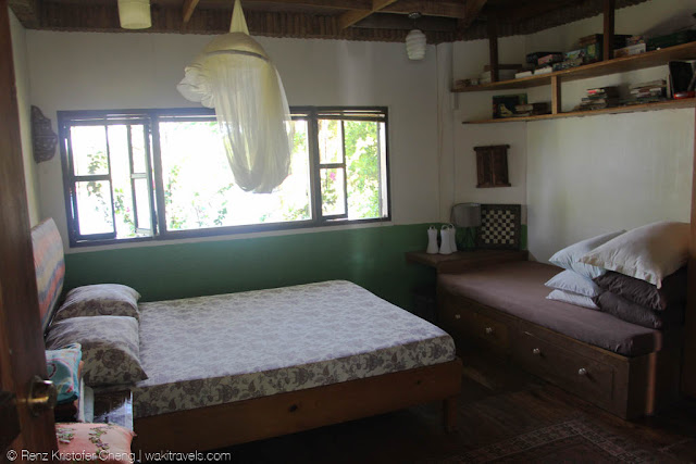 Bedroom of the place in Lumot Lake, Cavinti, Laguna