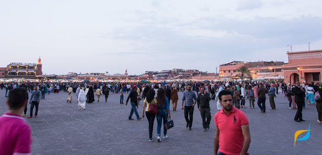 Jemaa el-Fnaa, Marrakesz | FitFlames