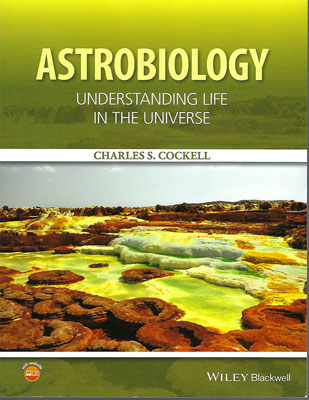 Palmia Observatory Resident Astronomer is reading Astrobiology by Charles Cockell