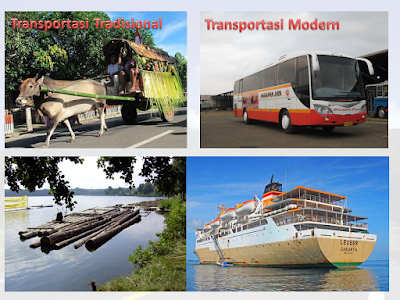 Transportasi Tradisional dan Modern