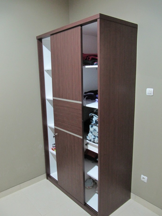  Lemari  2  Pintu  Geser  Furniture Semarang Custom Furniture 