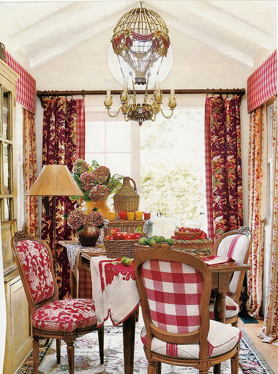 French Country Cottage Dining Room