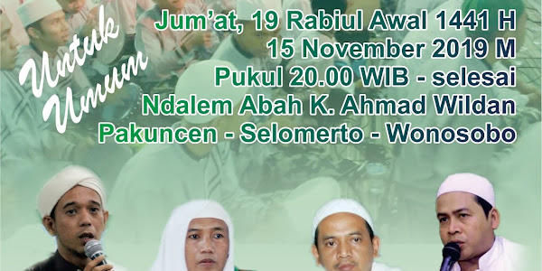 Selebaran Pengajian Selapanan ALHUDA