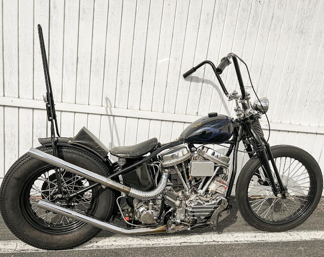 Harley Davidson Panhead By Kyle Bosch