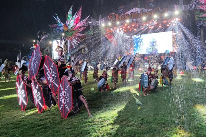  Kalteng Tuan Rumah Temu Karya Taman Budaya Regional Kalimantan III 2025, Dibuka Meriah Bersamaan Festival Budaya Isen Mulang