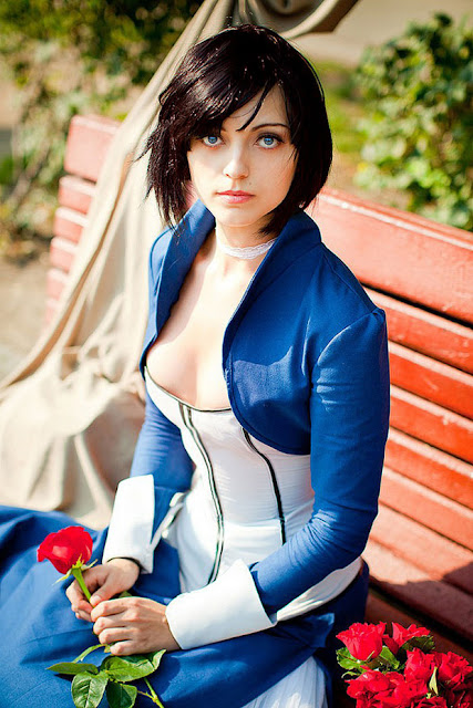 Elizabeth cosplay from Bioshock Infinite