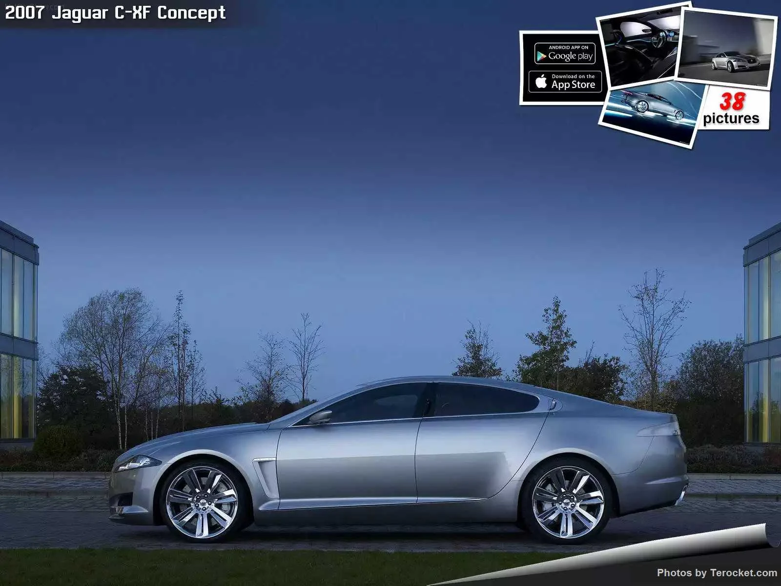 Hình ảnh xe ô tô Jaguar C-XF Concept 2007 & nội ngoại thất