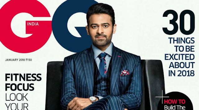 Young Rebal Star Prabhas Features On The Cover of GQ Magazine